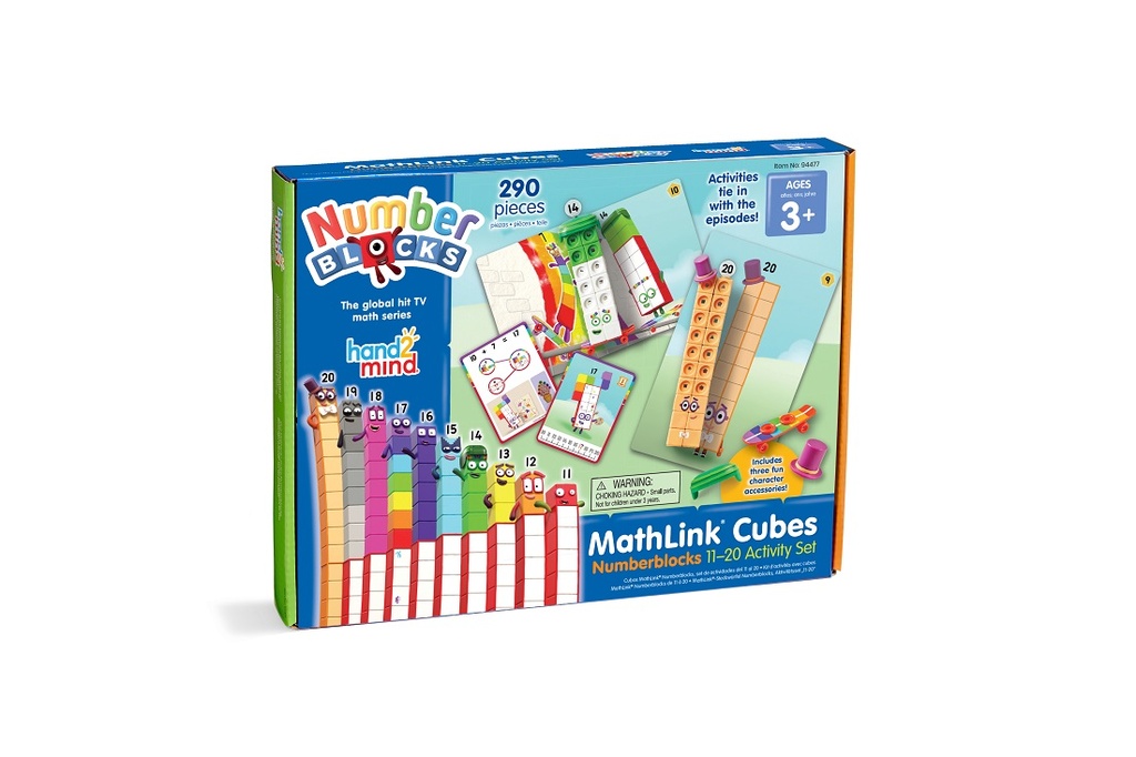 Numberblocks MathLink® Cubes 11–20 Activity Set | School Aids